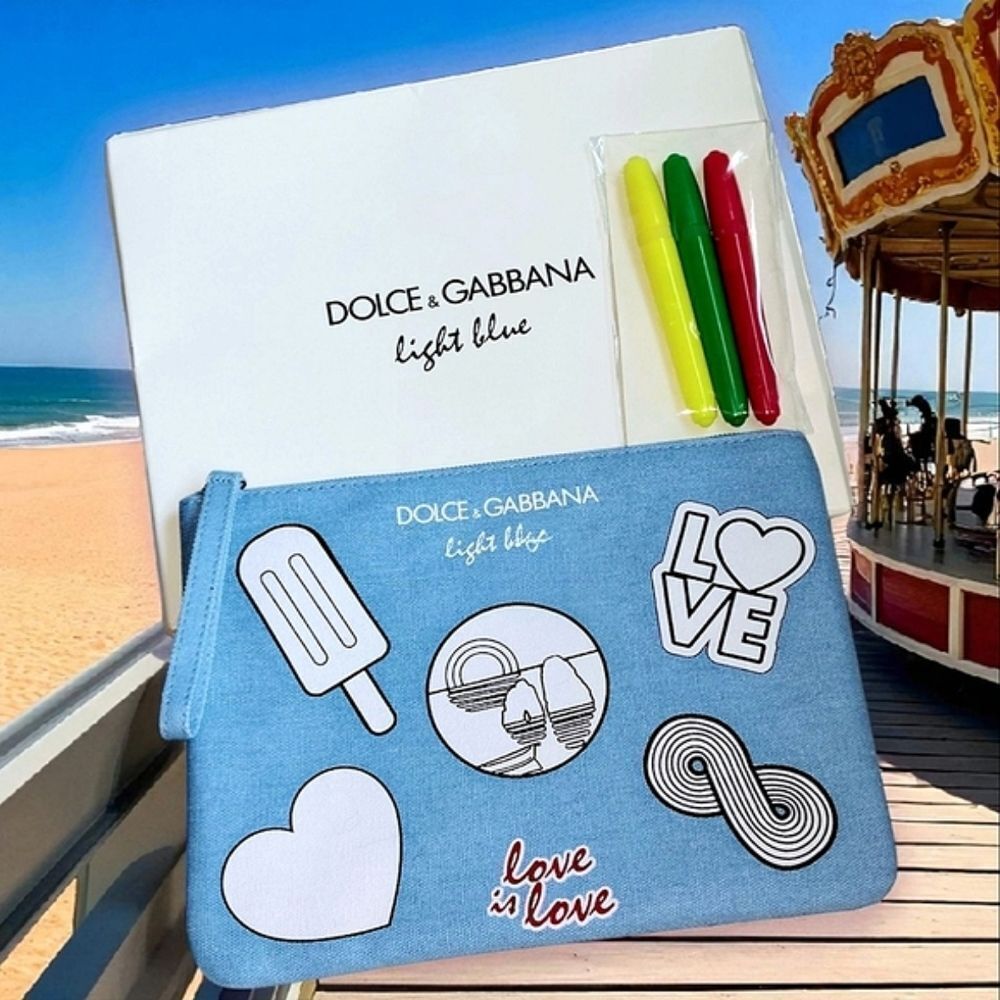 Dolce & Gabbana Denim Pouch
